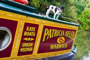 Dogs on narrowboat hire