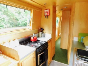 Canal; boat hire galley